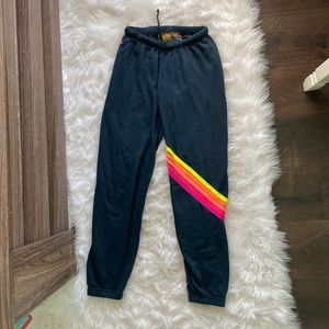 AVIATOR NATION 🌈 chevron sweatpants in size medium